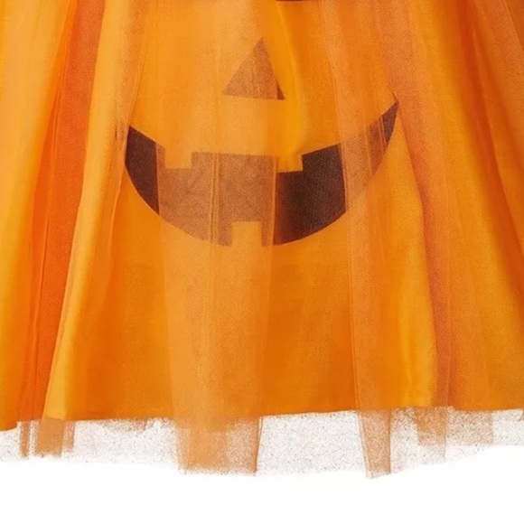 LAST 1! MUD PIE Pumpkin TUTU Tulle Halloween DRESS - Picture 6 of 6